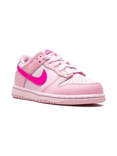 Nike Kids' Dunk Low "triple Pink" Sneakers | ModeSens