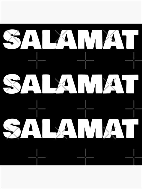 "Salamat Salamat Salamat" Poster by phys | Redbubble