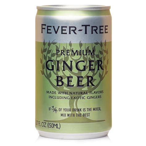 Fever Tree Ginger Beer Can — Bitters & Bottles