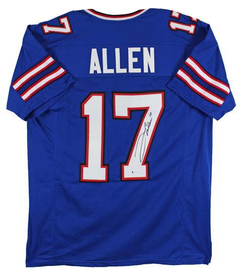 Josh Allen Autographed Jersey