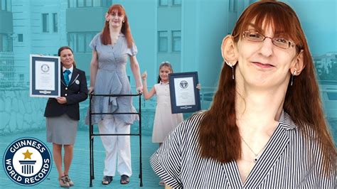 Tallest Living Woman - Guinness World Records - YouTube