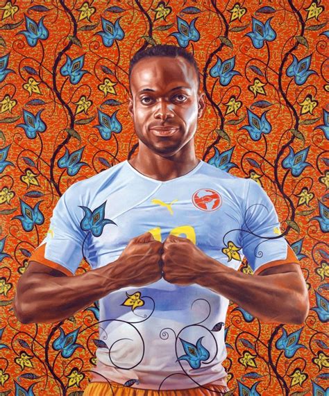 Footballer Portraits By Kehinde Wiley | Kehinde wiley, Artist, African ...