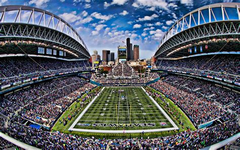 Download wallpapers CenturyLink Field, Seattle Seahawks Stadium ...