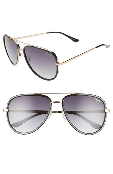 Quay Australia x JLO All In 56mm Aviator Sunglasses | Nordstrom