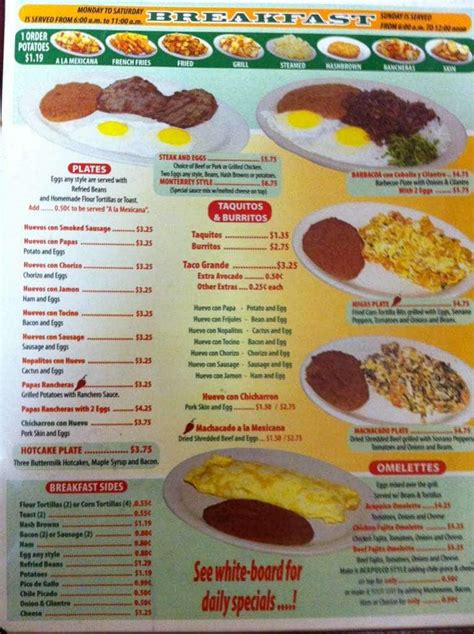 Menu at Acapulco #3 (Gulfway Shopping Center) restaurant, Corpus ...