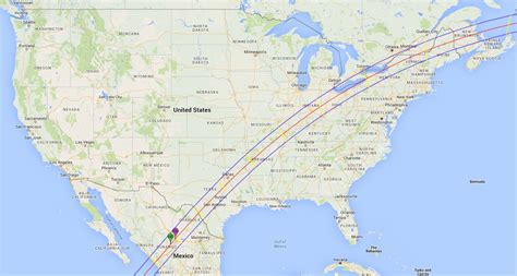 Nasa 2024 Eclipse Map - Peri Anna-Diane