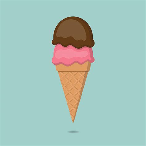 Ice Cream Cone Clip Art, Vector Images & Illustrations - iStock