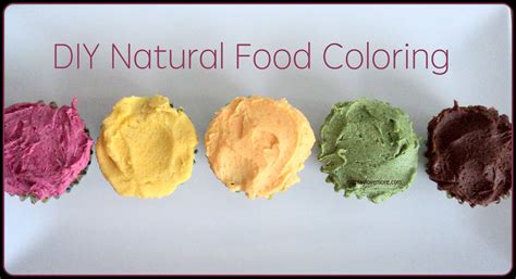 DIY Natural Food Coloring | Eat. Play. Love... More | Recipe | Natural ...