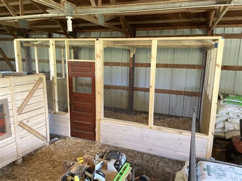 Simple DIY Chicken Coop Inside Your Barn - From Scratch Farmstead