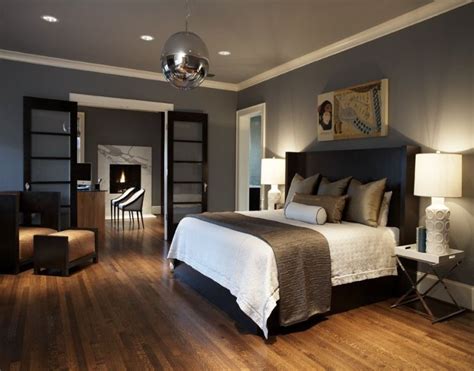 30+ Modern Grey And Brown Bedroom - DECOOMO