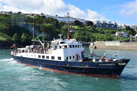 "OLDENBURG" ready for her departure to LUNDY Island