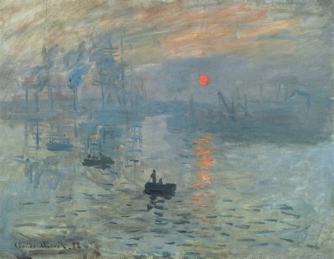 Impression Sunrise by Claude Monet