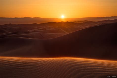 Sunset in the Great Sand Dunes | Great Sand Dunes, Colorado | Mountain ...