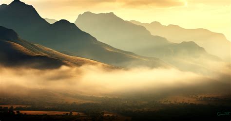 Misty African Mountain Landscape 014 by LowThunders on DeviantArt