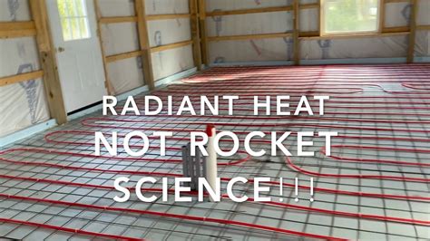 Installing your own radiant heat tubing in a concrete slab. (DIY METHOD ...