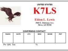 74 Free Printable Qsl Card Template Download in Word by Qsl Card ...