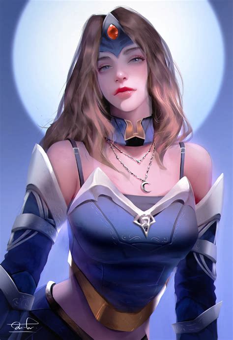 Mirana Arcana - Dota2 Fanart by Razaras on DeviantArt