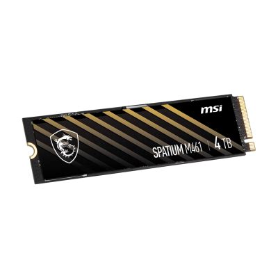 MSI SPATIUM M461 PCIe 4.0 NVMe M.2 4TB SSD Storage - MSI-US Official Store