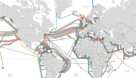 Submarine Cable Map - Website Hunt