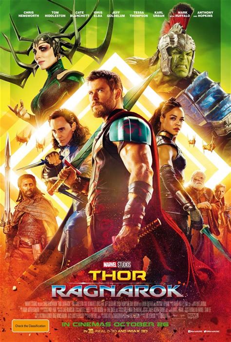 Thor: Ragnarok movie large poster.