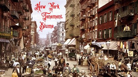 New York Tenement Slums (From American Dream to Living Nightmare) - YouTube