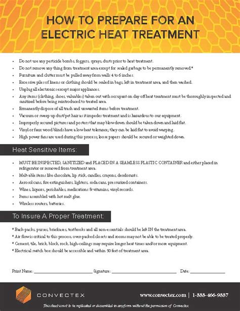 Bed Bug Heat Treatment Preparation Checklist For Apartments