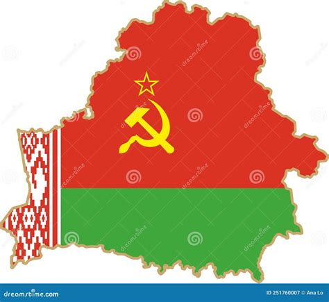 Soviet Flag Grange. Red Flag Of USSR. Flag Of Non-existent State. Retro ...