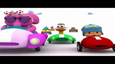 Pocoyo Racing Wii Video Carrera XD - YouTube