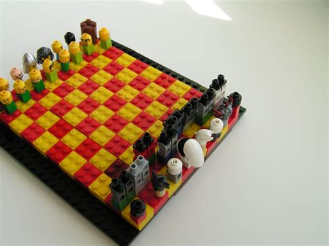 Tea Rose Home: Lego Chess Set