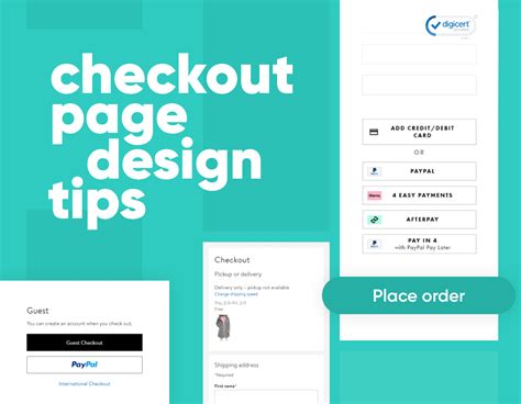 7 Tips for Designing a Great eCommerce Checkout Page