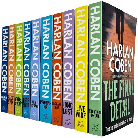 Harlan Coben Myron Bolitar Series Collection 1-10 Books Set | The Book ...