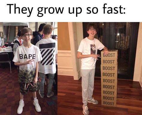 He’s shirt has the bape picture : r/memes