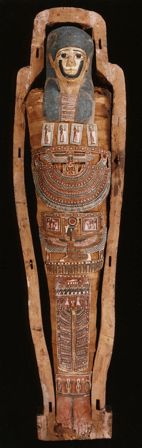 Egyptian mummy and coffin, 150 BC - 40 AD. | Egyptian mummies, Ancient ...