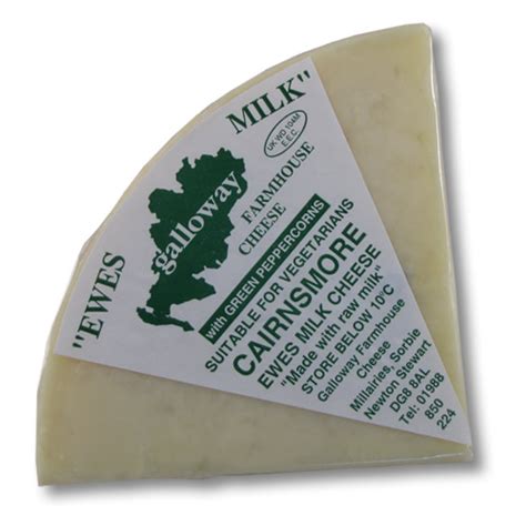 Cairnsmore Ewes Milk Cheese with green Peppercorns – Galloway Hampers