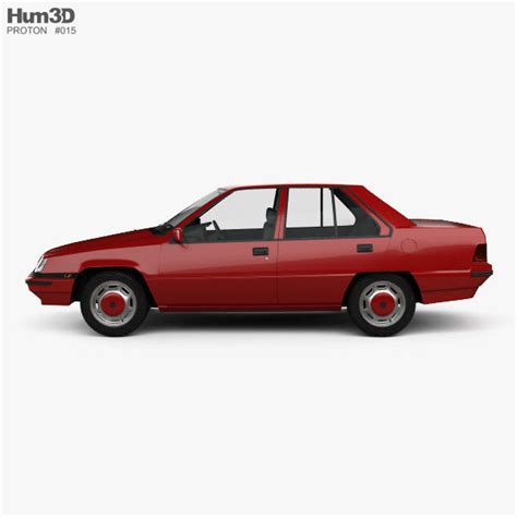 Proton Saga 1985 3D model | CGTrader