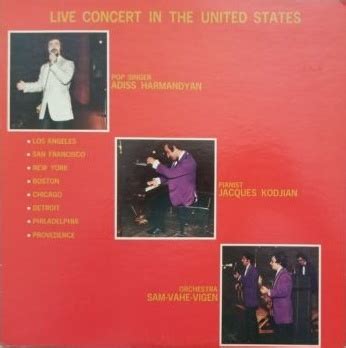 Live Concert in the United States by Adiss Harmandyan / Jacques Kodjian ...