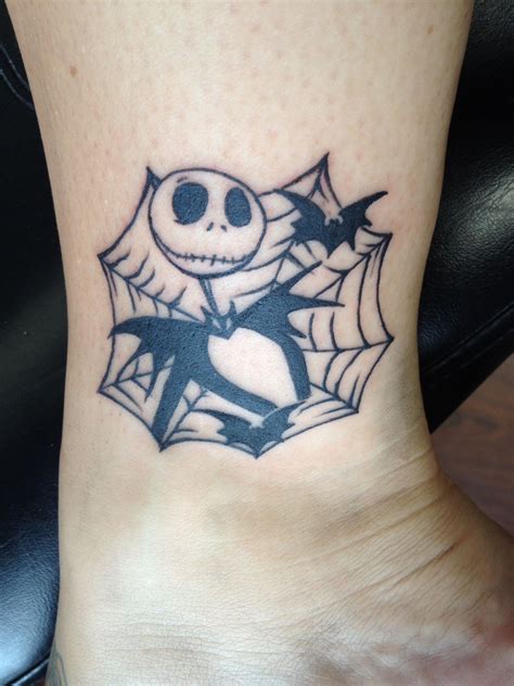 Jack Skellington Tattoo Simple