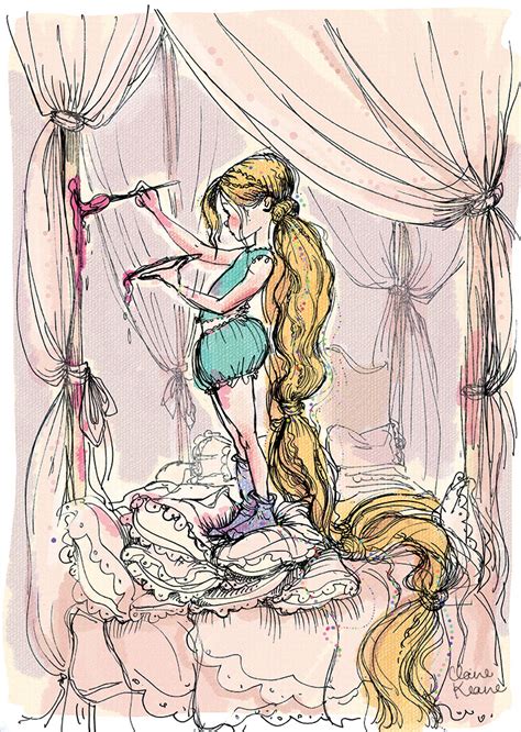 Tangled Concept Art Rapunzel