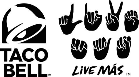 Download Taco Bell Live Mas Logo Png Royalty Free Stock - Taco Bell ...