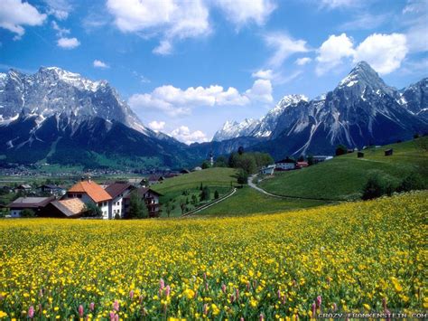 Spring Mountains, Beautiful Spring Mountains, 1024x768, #11884