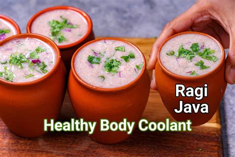 Ragi Java Recipe | Ragi Malt or Ragi Porridge