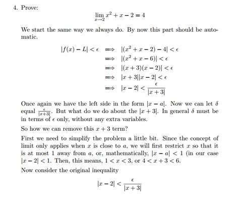 Problem Understanding Epsilon-Delta Handout - Mathematics Stack Exchange