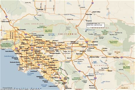 Map Of Southern California Cities | Printable Maps