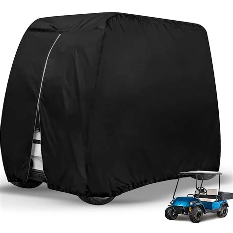 112 Inch Golf Cart Cover 4 Passenger Heavy Duty, 420D Waterproof Golf ...