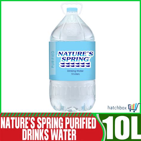 Nature's Spring Purified Drinking Water 10L | Lazada PH