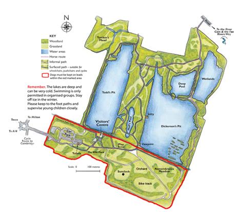 Milton Community Park Map