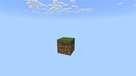 One Block Map (1.21, 1.20) - MCPE/Bedrock Skyblock - 9Minecraft.Net