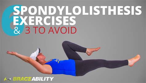 6 Best Spondylolisthesis Exercises and 3 To Avoid