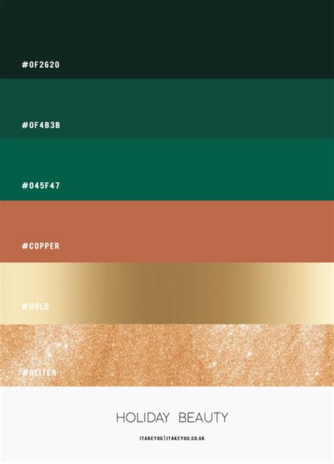 Holiday Colour Palette 1 - I Take You | Wedding Readings | Wedding ...