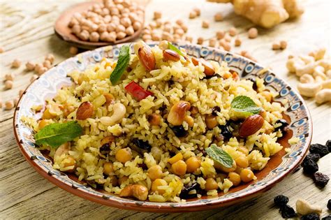 Middle Eastern Inspired Pilaf with Chickpeas | Utterly Scrummy Food For ...